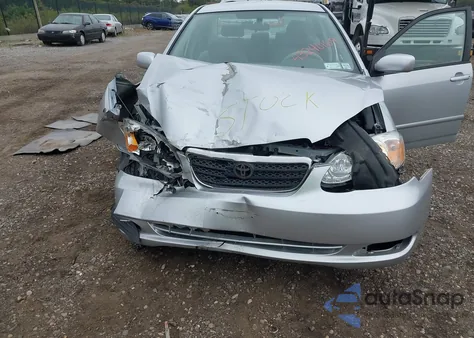 2007 Toyota Corolla Le from USA, damaged, VIN 2T1BR30E87C718729